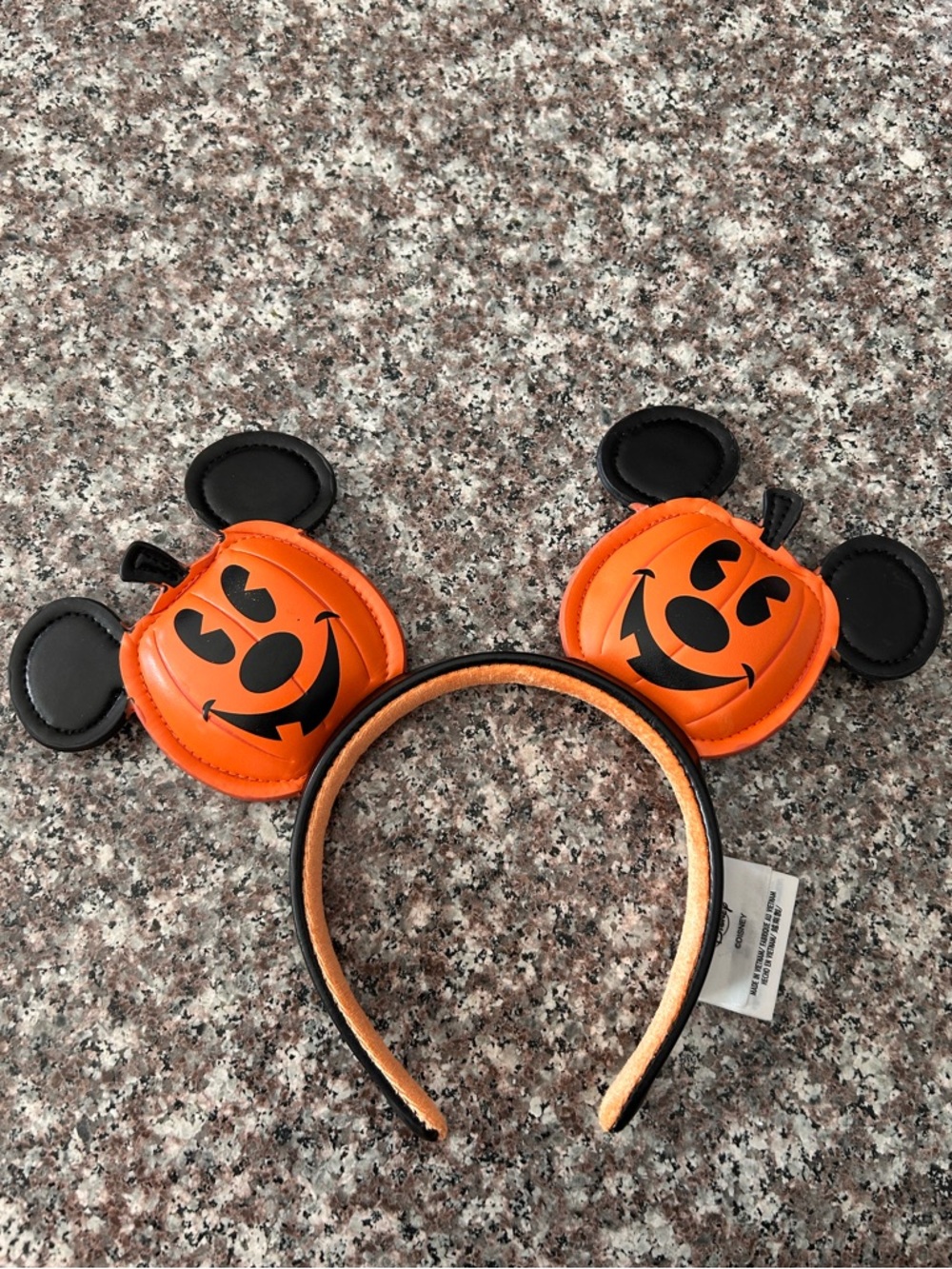 Mickey Halloween Pumpkin Ears
